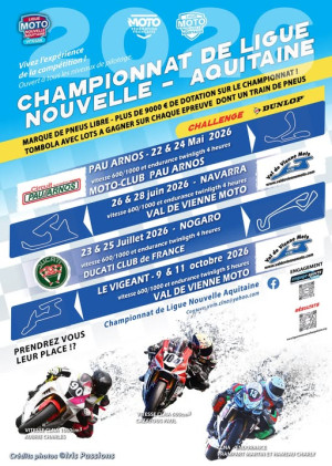 Calendrier du Championnat de Ligue Nouvelle Aquitaine